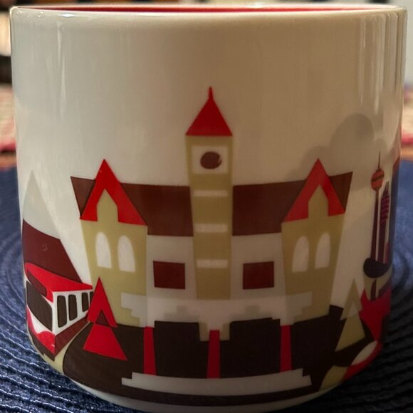 Starbucks Calgary 2015 You Are Here 14-oz Ceramic Mug - Picture 2 of 6